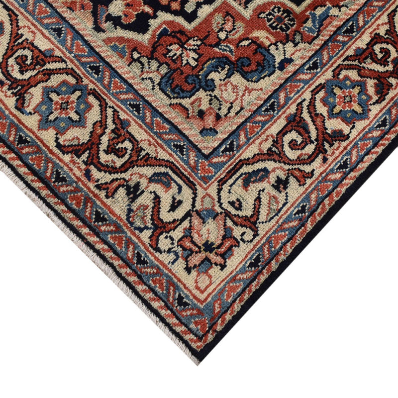 Alfombra persa - Clásica - 205 x 128 cm - azul oscuro