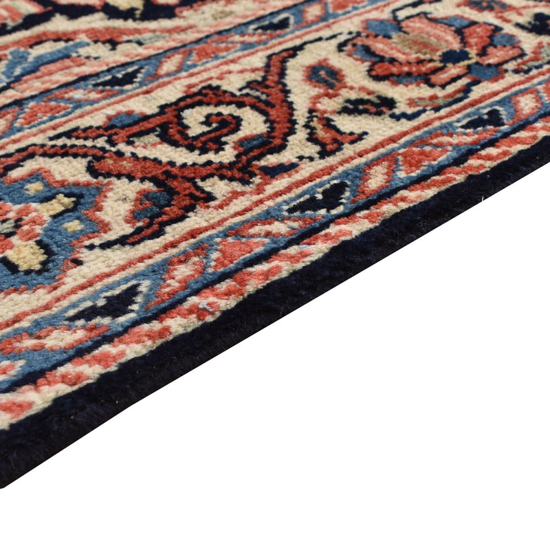 Alfombra persa - Clásica - 205 x 128 cm - azul oscuro