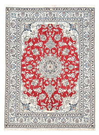 Alfombra persa - Nain - 200 x 149 cm - rojo