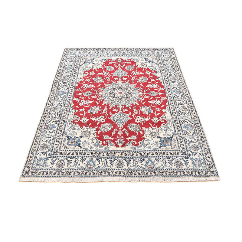 Alfombra persa - Nain - 200 x 149 cm - rojo