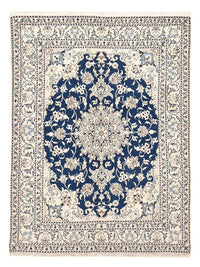 Alfombra persa - Nain - 198 x 149 cm - azul