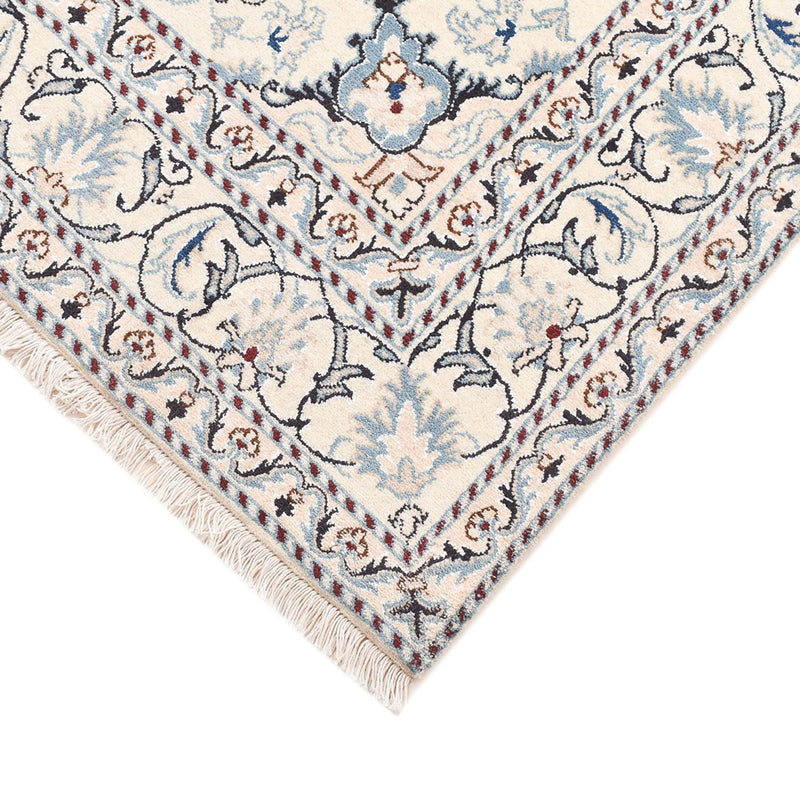Alfombra persa - Nain - 198 x 149 cm - azul