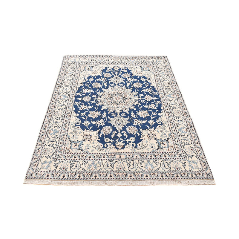 Alfombra persa - Nain - 198 x 149 cm - azul