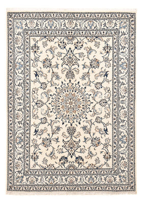 Alfombra persa - Nain - 200 x 144 cm - beige claro