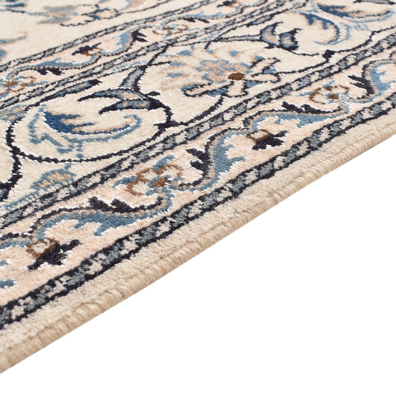 Alfombra persa - Nain - 200 x 144 cm - beige claro