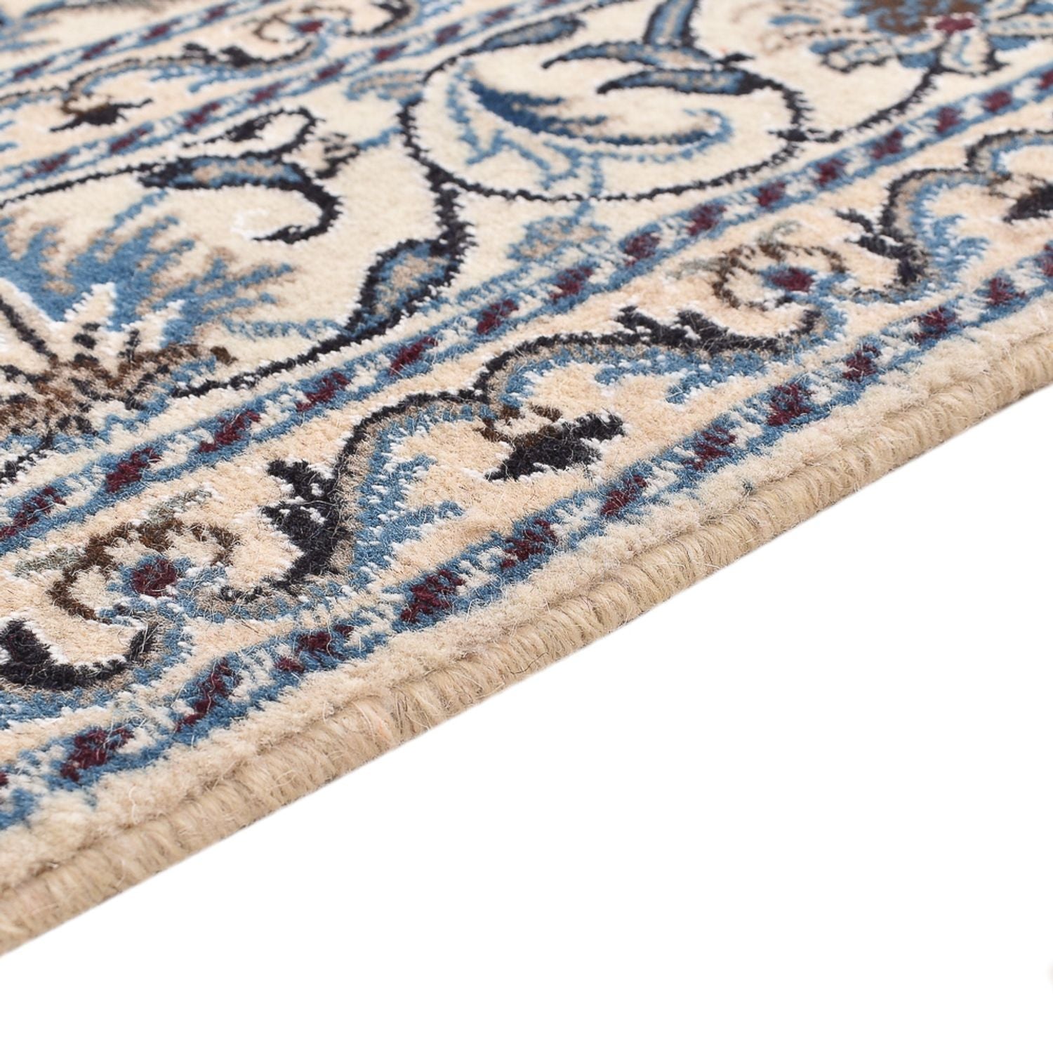 Alfombra persa - Nain - 200 x 152 cm - beige claro