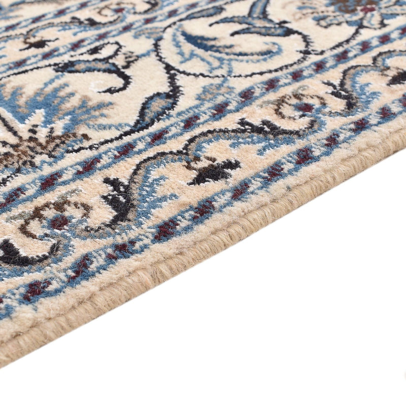 Alfombra persa - Nain - 200 x 152 cm - beige claro