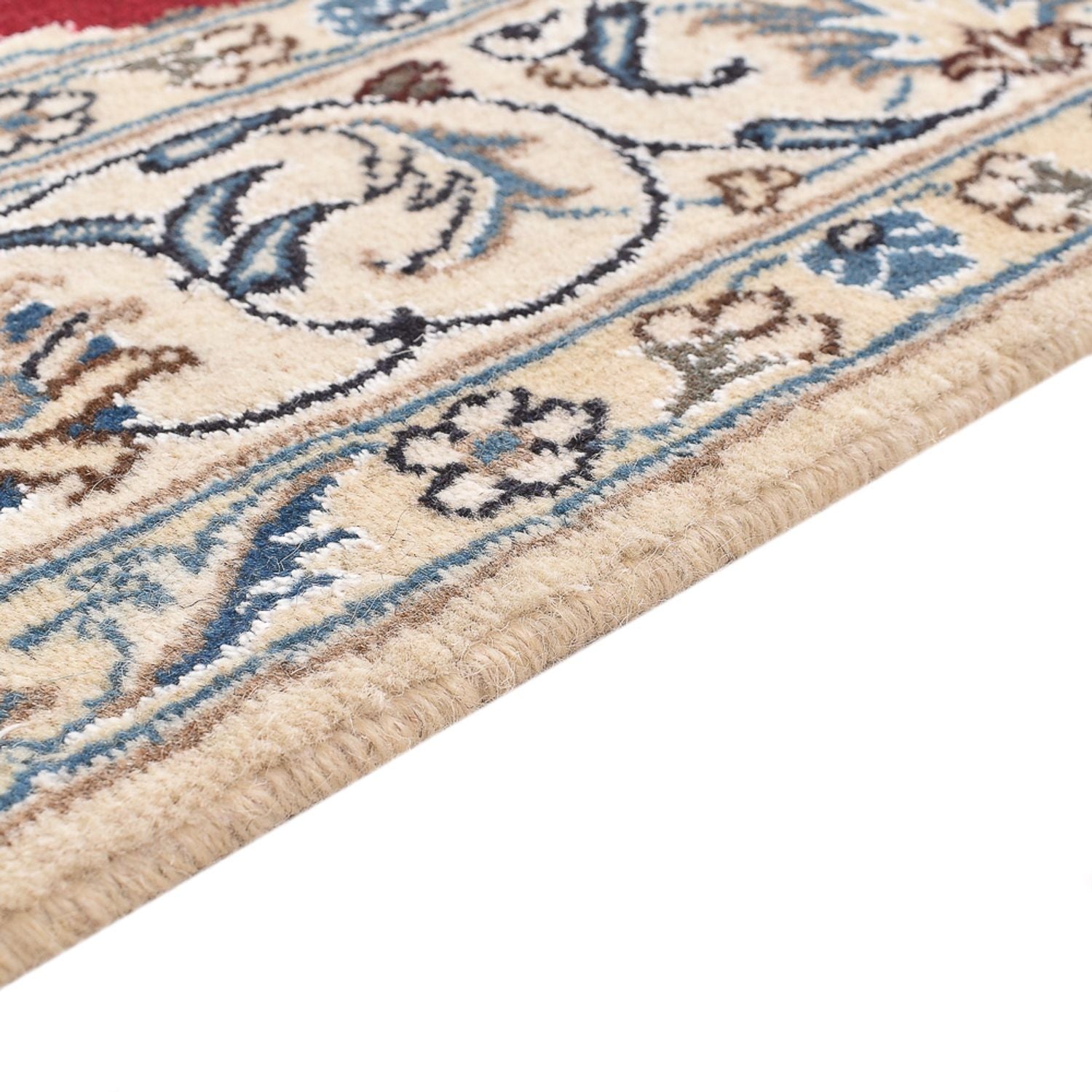 Alfombra persa - Nain - 197 x 150 cm - rojo