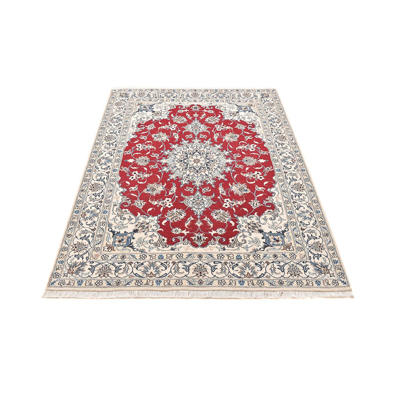 Alfombra persa - Nain - 197 x 150 cm - rojo