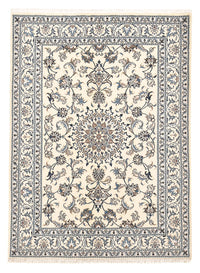 Alfombra persa - Nain - 195 x 150 cm - beige claro