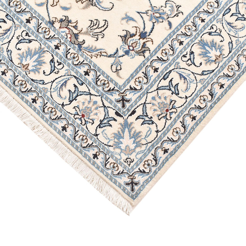 Alfombra persa - Nain - 195 x 150 cm - beige claro