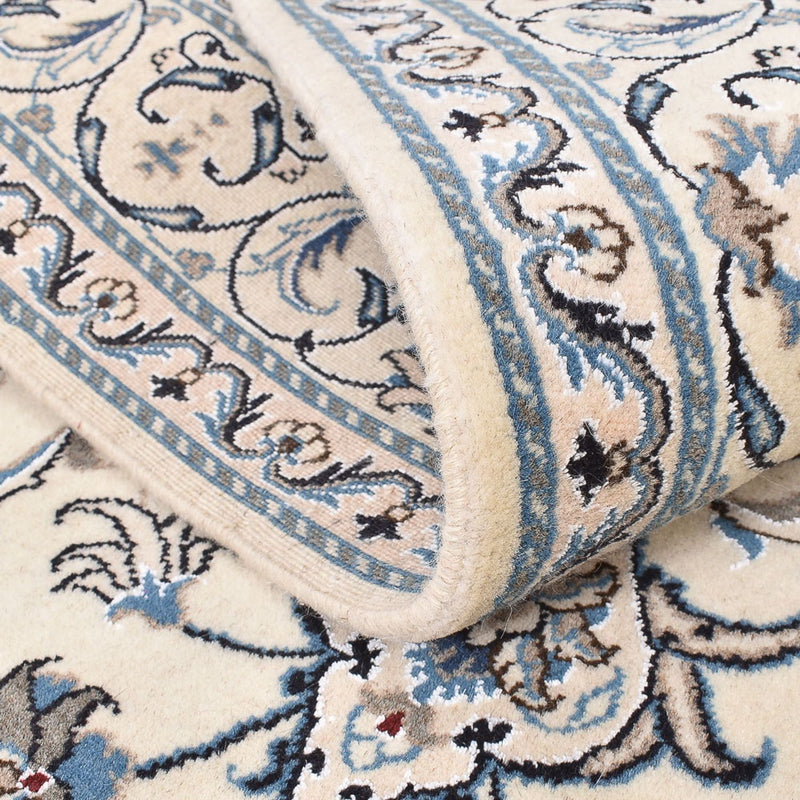 Alfombra persa - Nain - 195 x 150 cm - beige claro