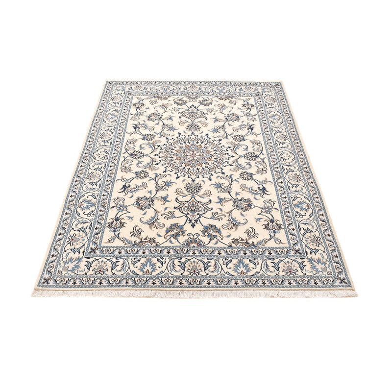 Alfombra persa - Nain - 195 x 150 cm - beige claro
