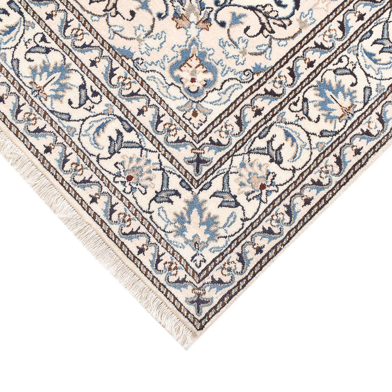 Alfombra persa - Nain - 195 x 150 cm - beige claro