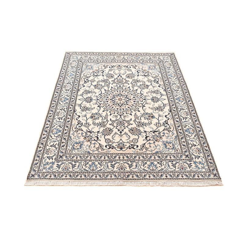 Alfombra persa - Nain - 195 x 150 cm - beige claro