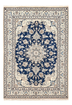 Alfombra persa - Nain - 212 x 147 cm - azul