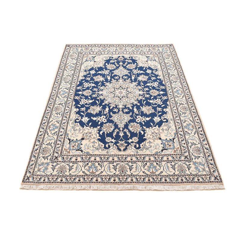 Alfombra persa - Nain - 212 x 147 cm - azul