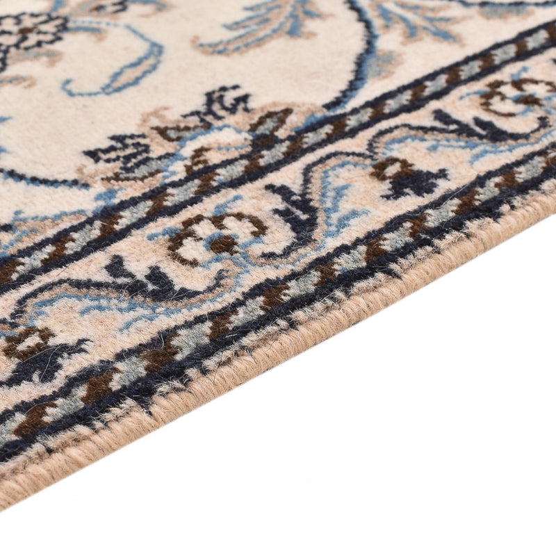 Alfombra persa - Nain - 138 x 90 cm - beige claro