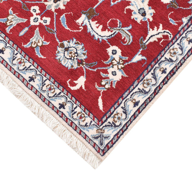Alfombra persa - Nain - 137 x 90 cm - rojo