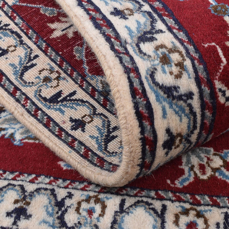 Alfombra persa - Nain - 137 x 90 cm - rojo