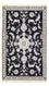 Alfombra persa - Nain - 143 x 90 cm - azul oscuro