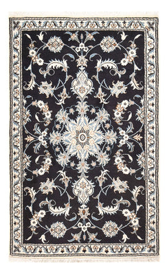 Alfombra persa - Nain - 145 x 87 cm - beige oscuro
