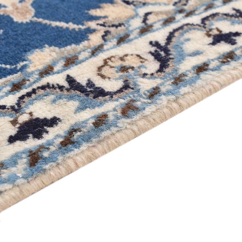 Alfombra persa - Nain - 143 x 86 cm - azul