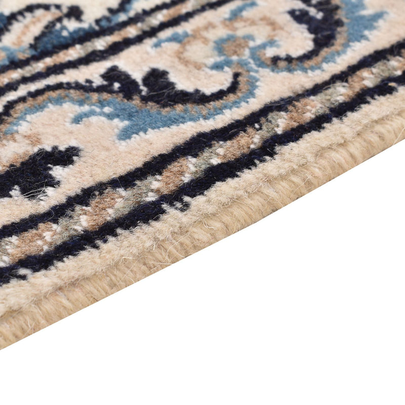 Alfombra persa - Nain - 87 x 55 cm - blanco