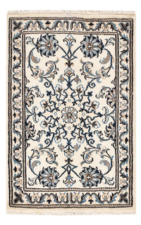 Alfombra persa - Nain - 90 x 60 cm - blanco