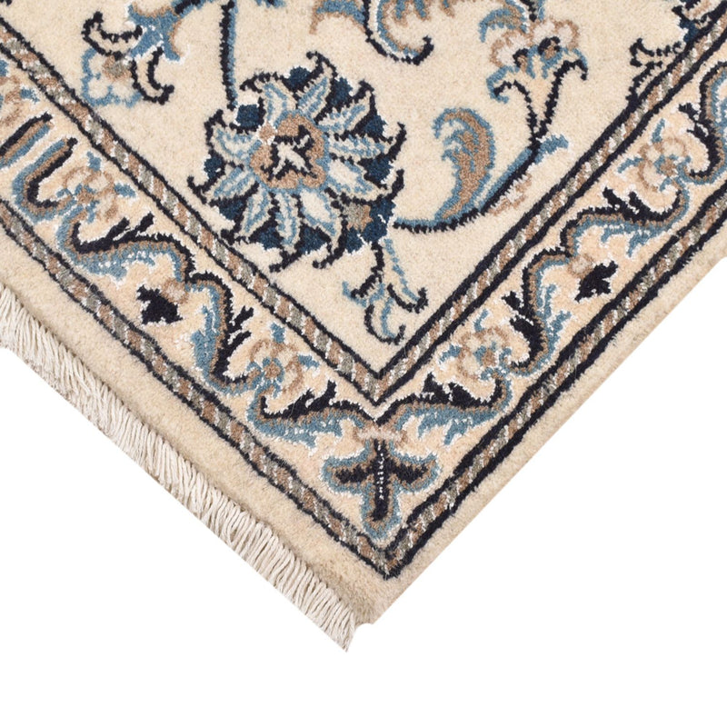 Alfombra persa - Nain - 90 x 60 cm - blanco