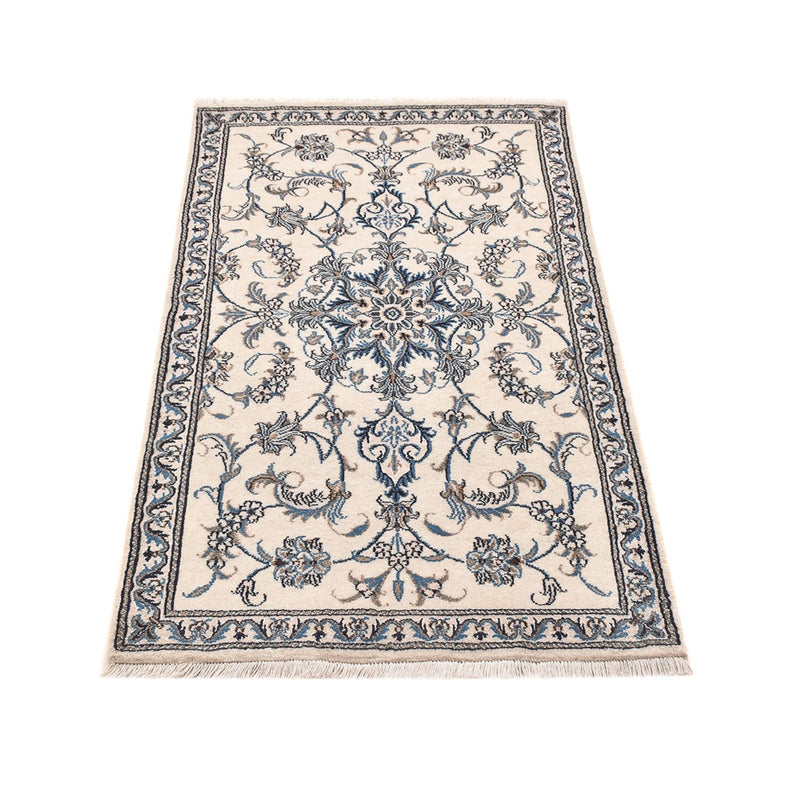 Alfombra persa - Nain - 148 x 84 cm - beige claro