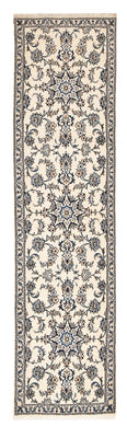 Alfombra de pasillo Alfombra persa - Nain - 295 x 77 cm - blanco
