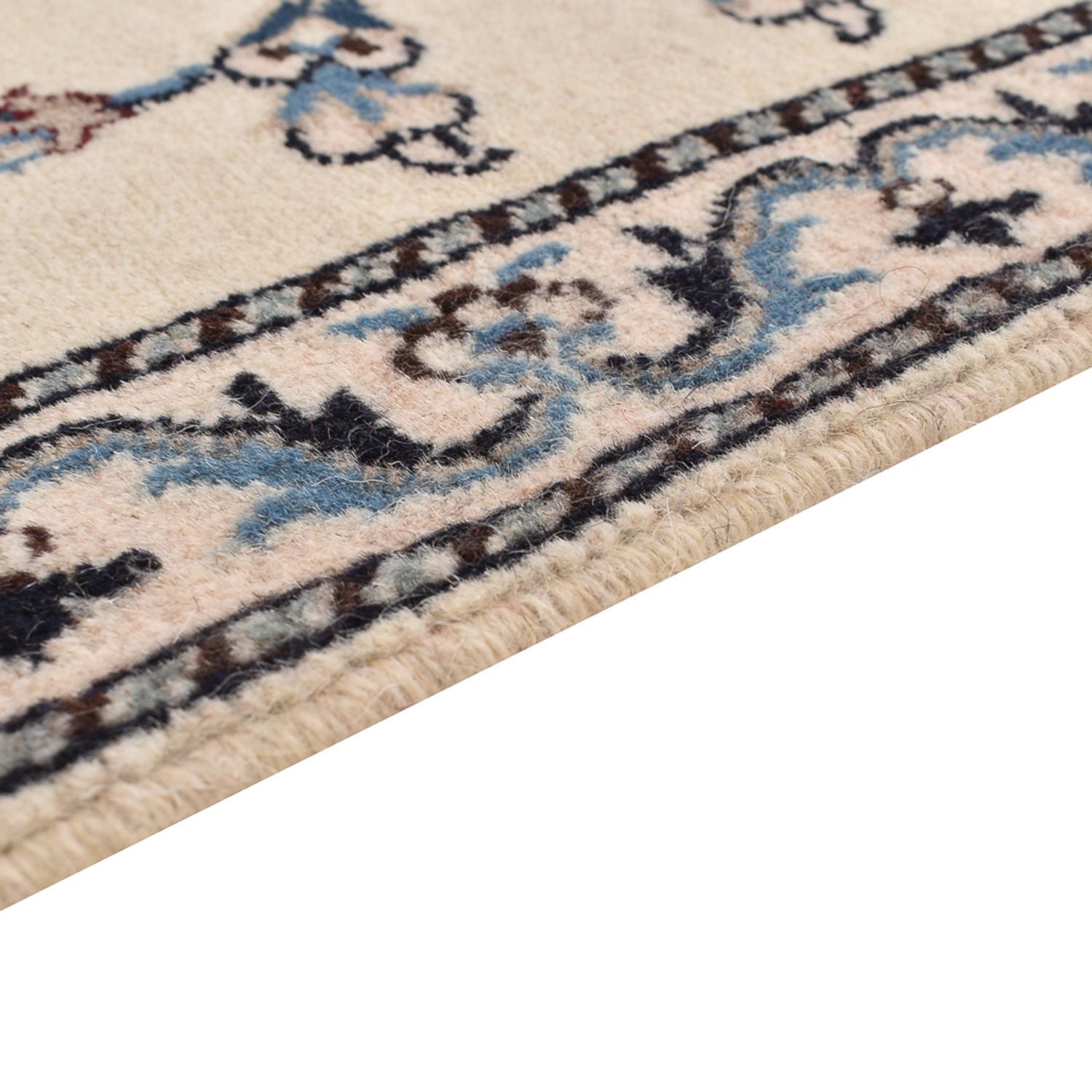 Alfombra de pasillo Alfombra persa - Nain - 290 x 80 cm - beige