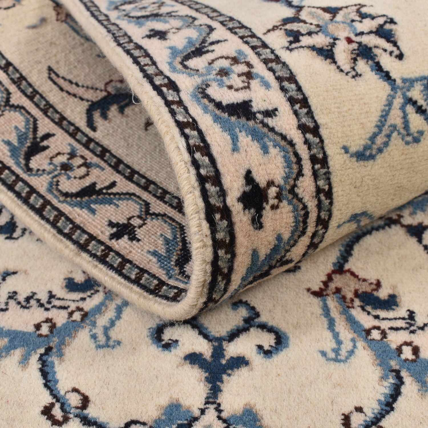Alfombra de pasillo Alfombra persa - Nain - 290 x 80 cm - beige