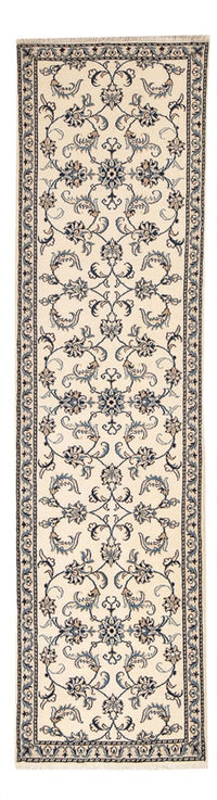 Alfombra de pasillo Alfombra persa - Nain - 289 x 78 cm - beige