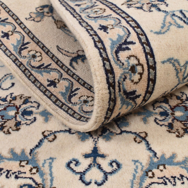 Alfombra de pasillo Alfombra persa - Nain - 289 x 78 cm - beige