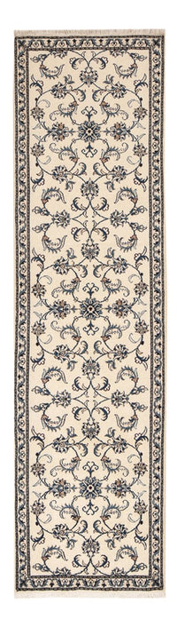 Alfombra de pasillo Alfombra persa - Nain - 287 x 80 cm - beige