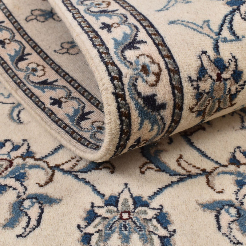 Alfombra de pasillo Alfombra persa - Nain - 287 x 80 cm - beige
