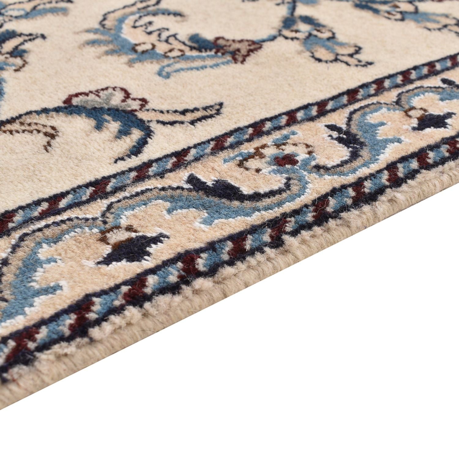 Alfombra de pasillo Alfombra persa - Nain - 288 x 78 cm - beige