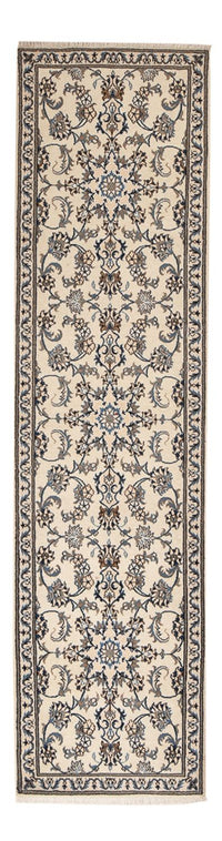 Alfombra de pasillo Alfombra persa - Nain - 292 x 75 cm - beige
