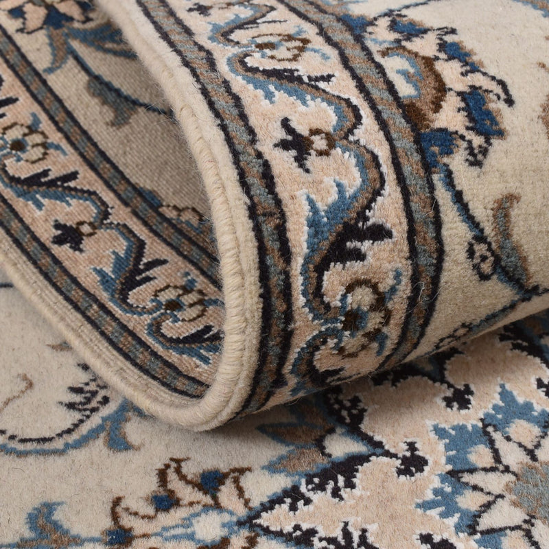 Alfombra de pasillo Alfombra persa - Nain - 292 x 75 cm - beige