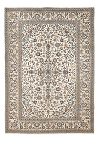Alfombra persa - Keshan - 299 x 203 cm - beige oscuro