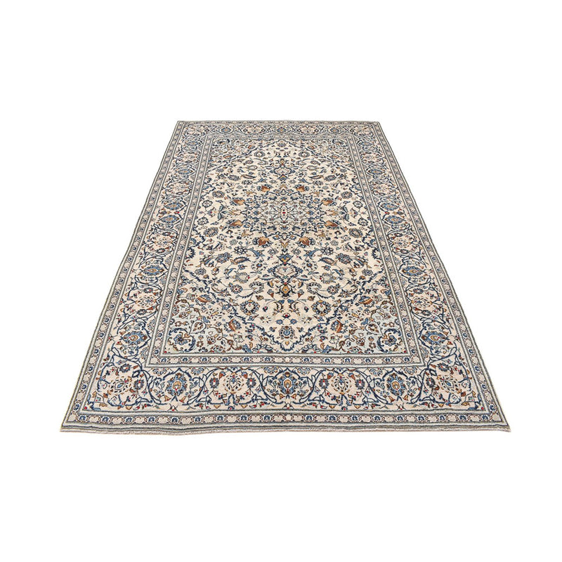 Alfombra persa - Keshan - 300 x 195 cm - beige oscuro
