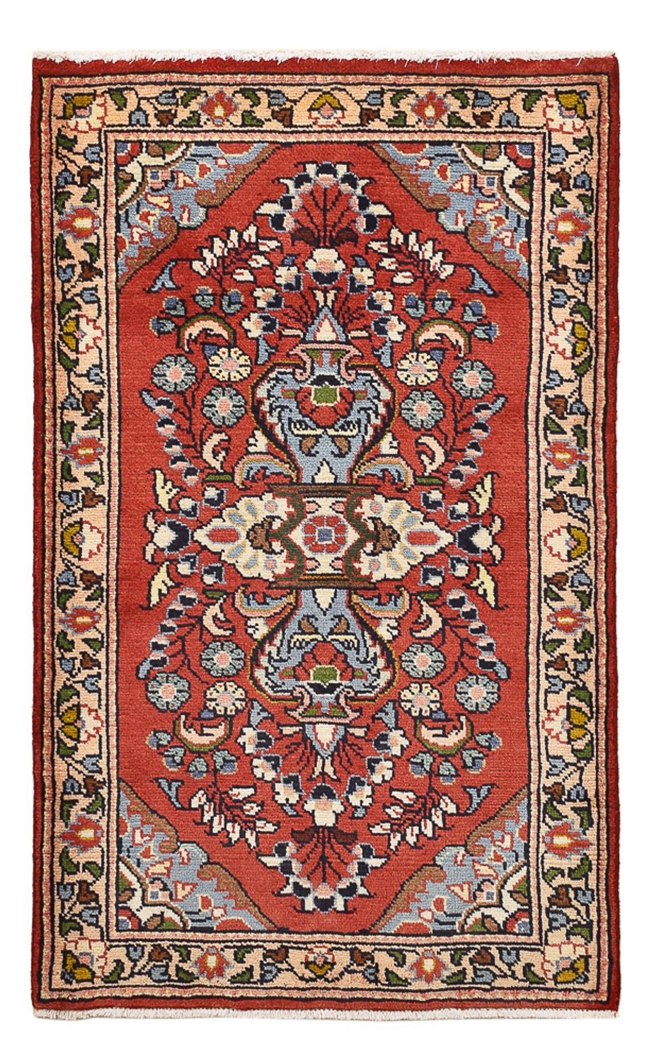 Alfombra persa - Nómada - 122 x 75 cm - rojo