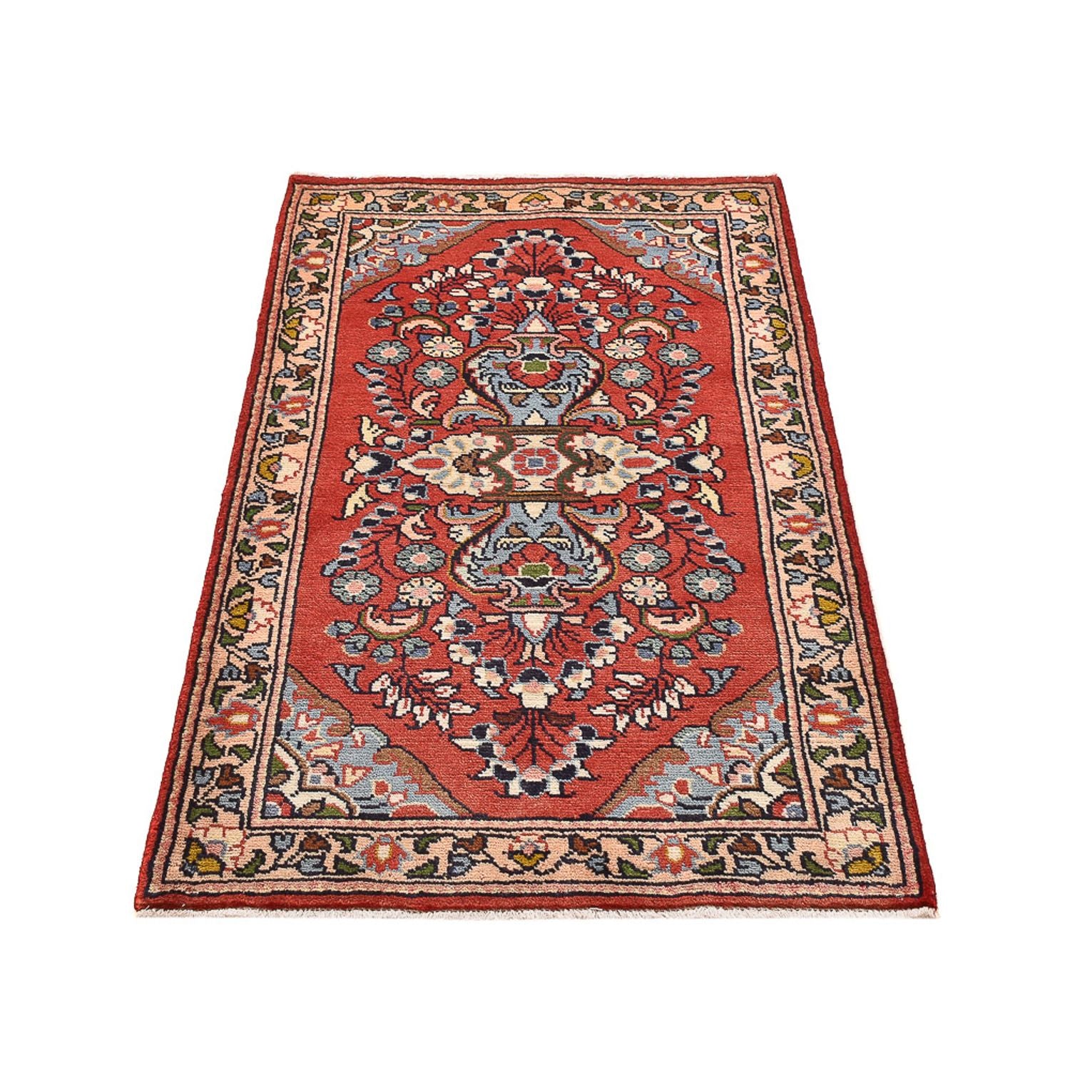 Alfombra persa - Nómada - 122 x 75 cm - rojo