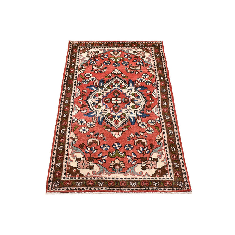 Alfombra persa - Nómada - 127 x 70 cm - rojo claro