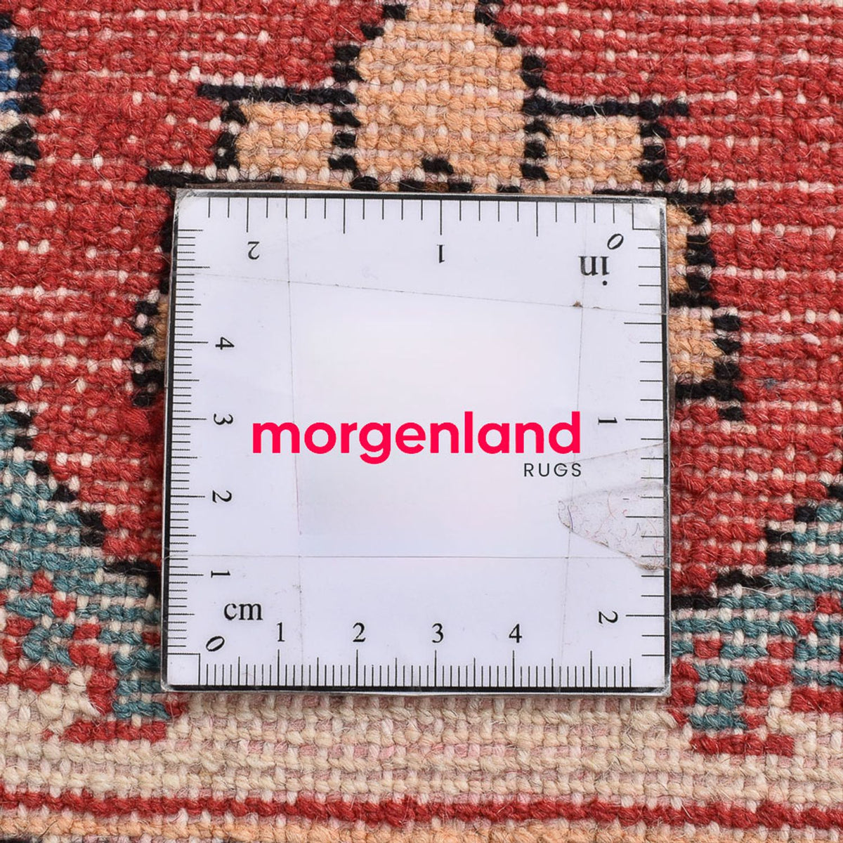 Alfombra persa - Nómada - 127 x 70 cm - rojo claro