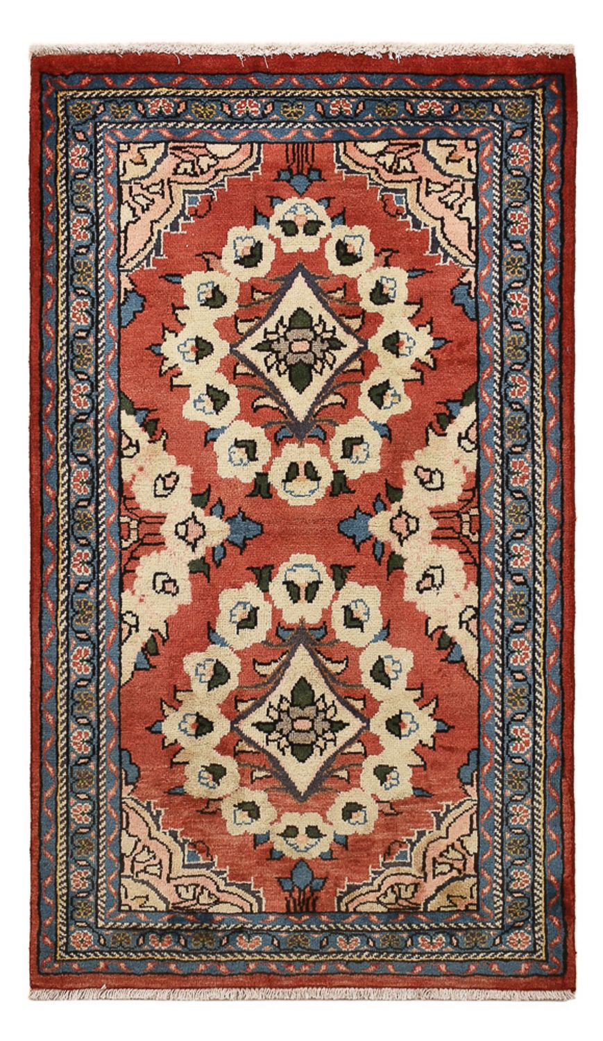 Alfombra persa - Nómada - 133 x 80 cm - rojo