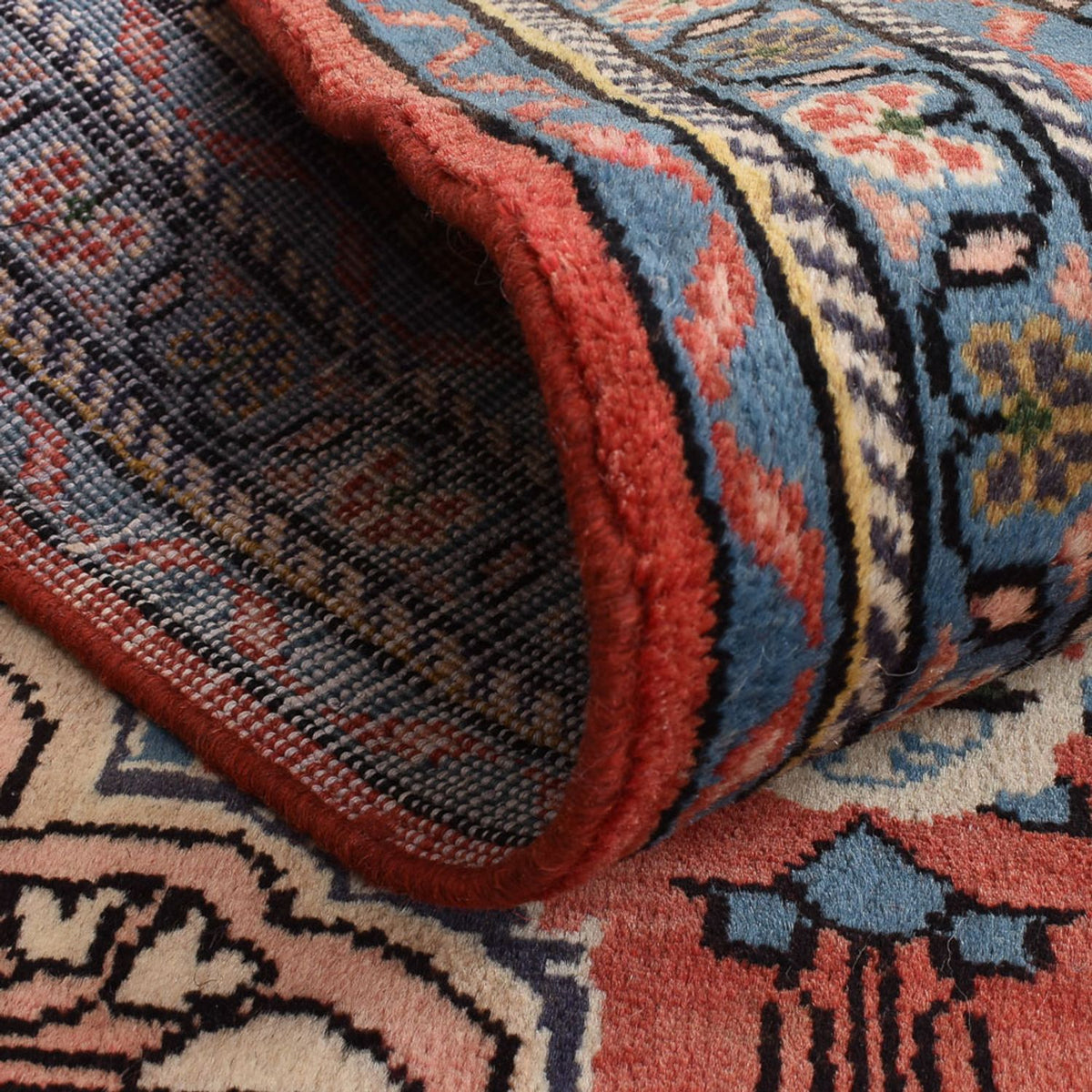 Alfombra persa - Nómada - 133 x 80 cm - rojo