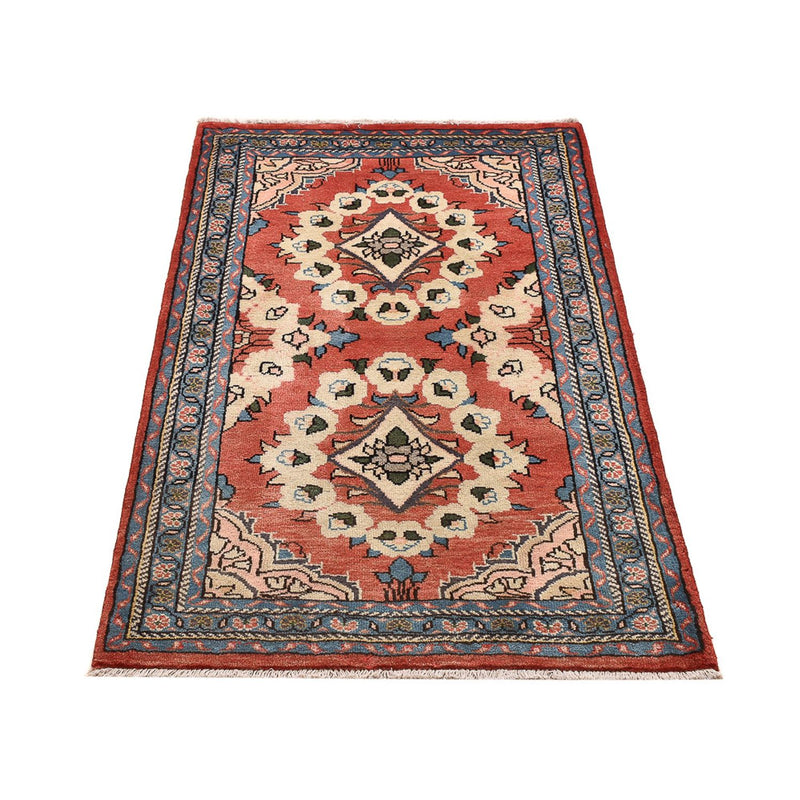 Alfombra persa - Nómada - 133 x 80 cm - rojo